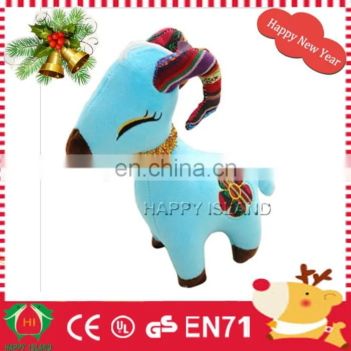 HI CE Charming mascot sheep stuffed plush toys / Latest design popular goat soft toy