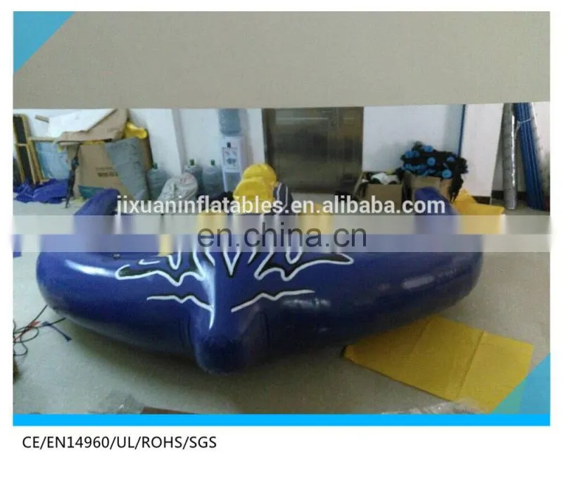 inflatable flying manta ray/ banana boat fly fish flying towables