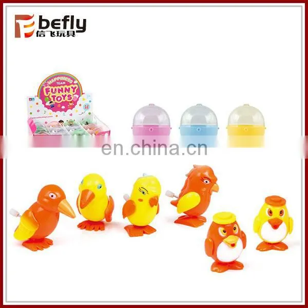 Mini plastic capsule wind up toy insect