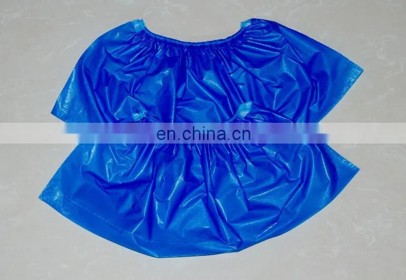 Waterproof Disposable PE/CPE/PP Plastic Transparent Shoe Cover