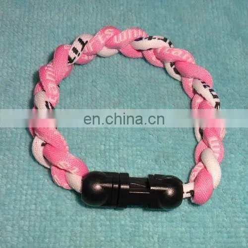 hang-knitted friendship fabric bracelets