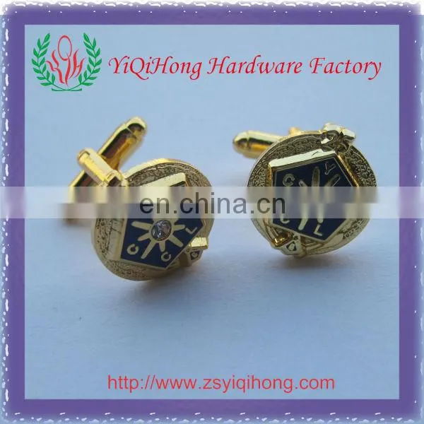 custom squareness enamel cufflinks