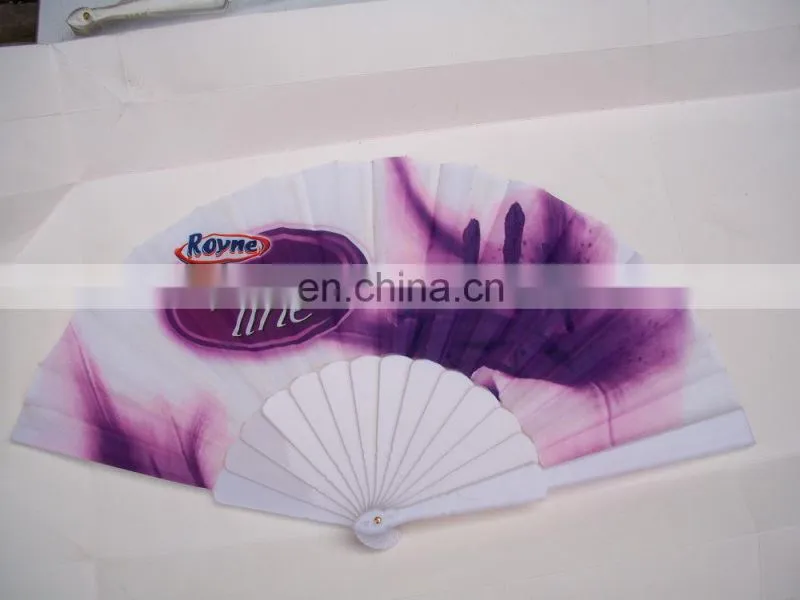PP plastic handle fan of beer advertising