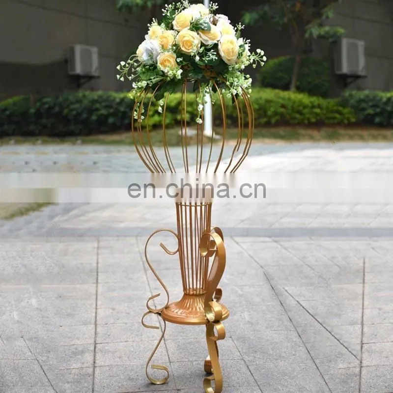 Metal Vase Stands Centerpiece For Flower Holder Party Home Wedding Decoration