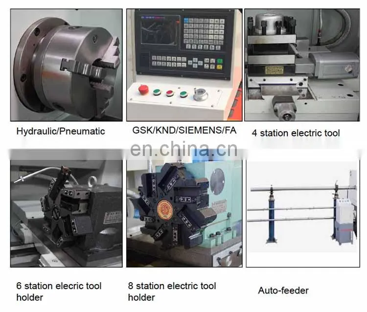 CK0640a semi automatic automatic feeding mini cnc metal lathe