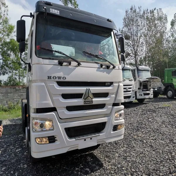 4 Units Fairly Used Howo Tractor Head Shipped to Nigeria