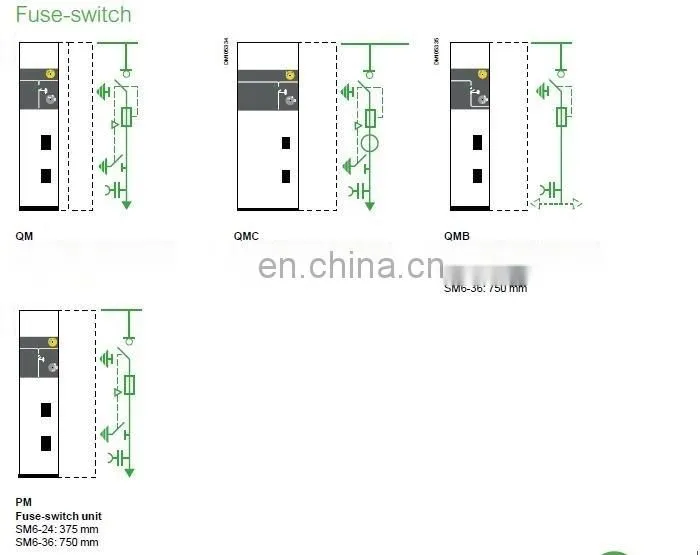 Schneider SM6-36-DM1-D Schneider Ring Main Unit Schneider SM6