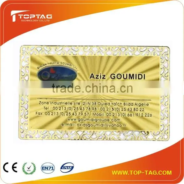 2014 New Metal Card / Metal VIP Card with logo