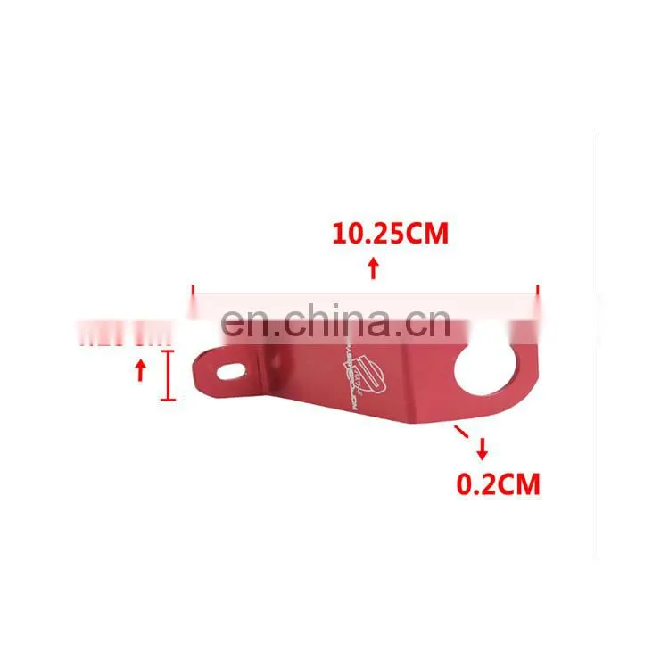 Aluminum universal Motors modified large water tank fixed support storage space radiator water tank buckle