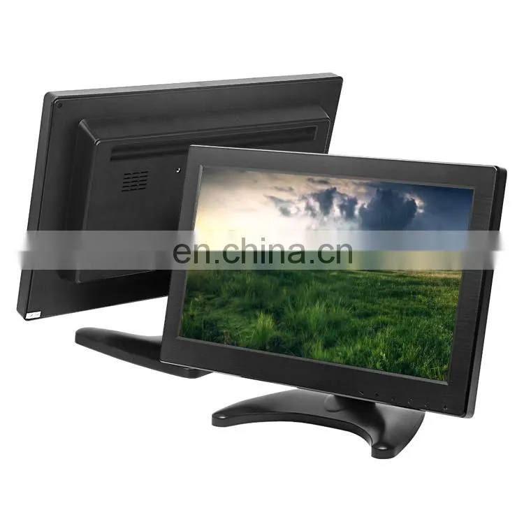Hot sell 12 15 17 inch POS system using CE / KC certificated pos stand tough screen monitor for pc computer