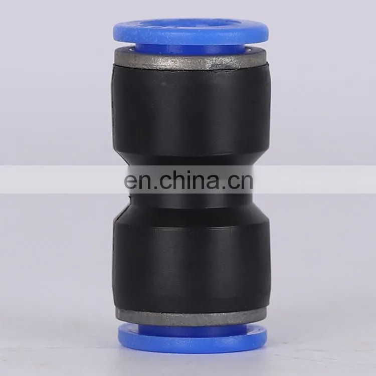 Pneumatic Union One Touch 4MM 6MM 8MM 10MM Air Hose PU Straight Quick Connector Fitting For Tube