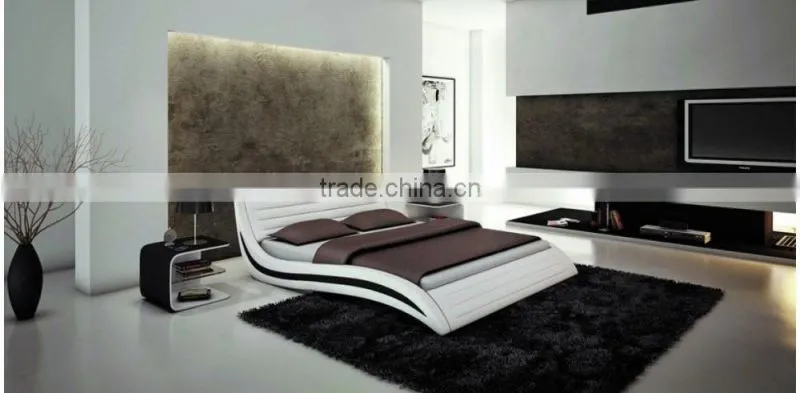 Modern bedroom furniture stylish home bed