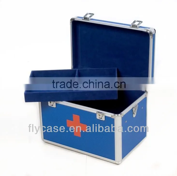 China aluminum cases trolley suitcase for storage heavy instruments