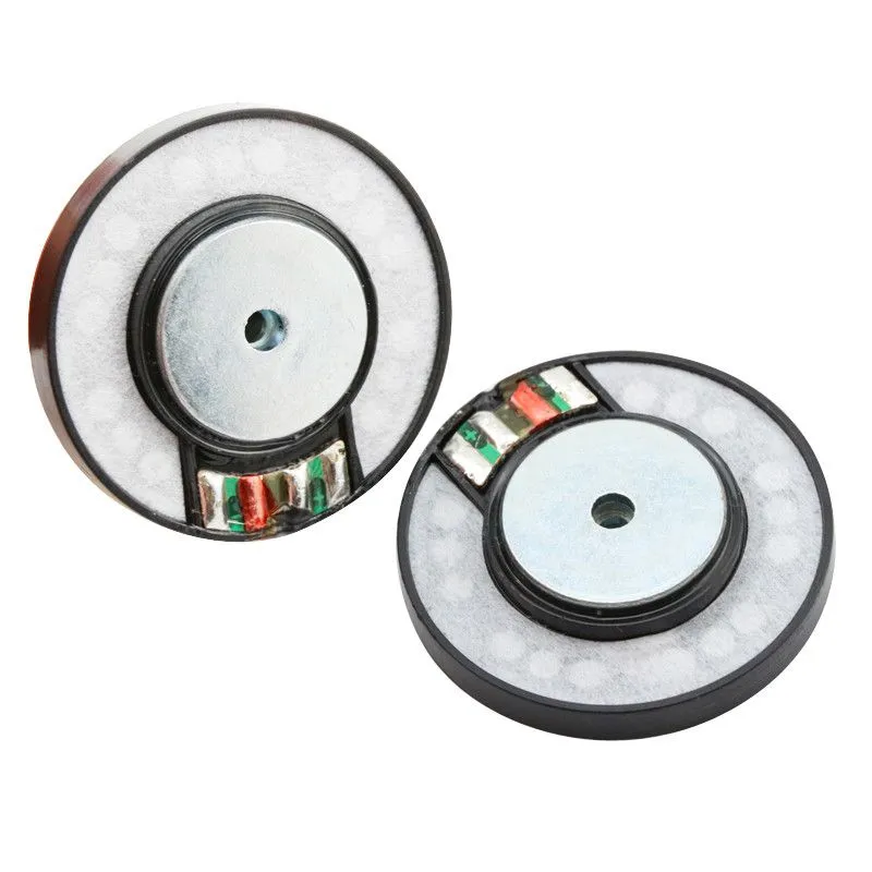 40mm headphone driver unit 32 ohm speakers gold metal speaker