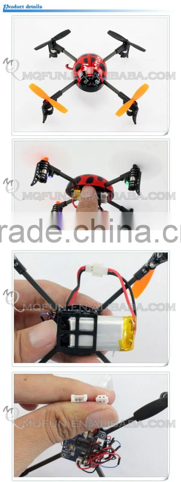 Mini Qute RC remote control flying 4 channel Q 2.4G Mini Quadcopter Headless mode 3D tumbling Educational electronic toy NO.V939