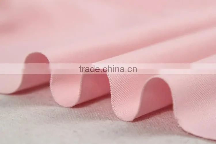 Stock cheap high quality twill shiny dyeing TR men's suit fabric for business suit