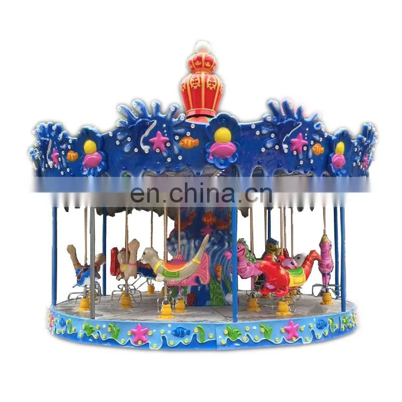 Merry go round amusement park musical carousel rides carousel rides round abouts for child
