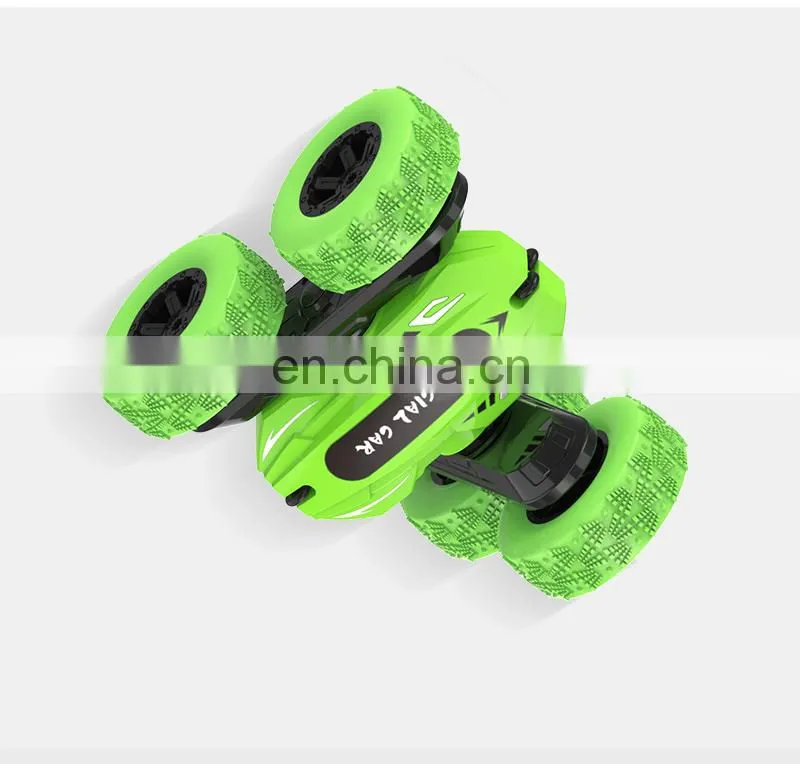 Great Christmas Gift JJRC Q95 2 Play Modes Double-sided Running 360 Rotating Remote Control Stunt Car for Kids