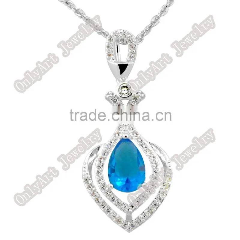 Small order purple stone pendant with prompt delivery paypal acceptable