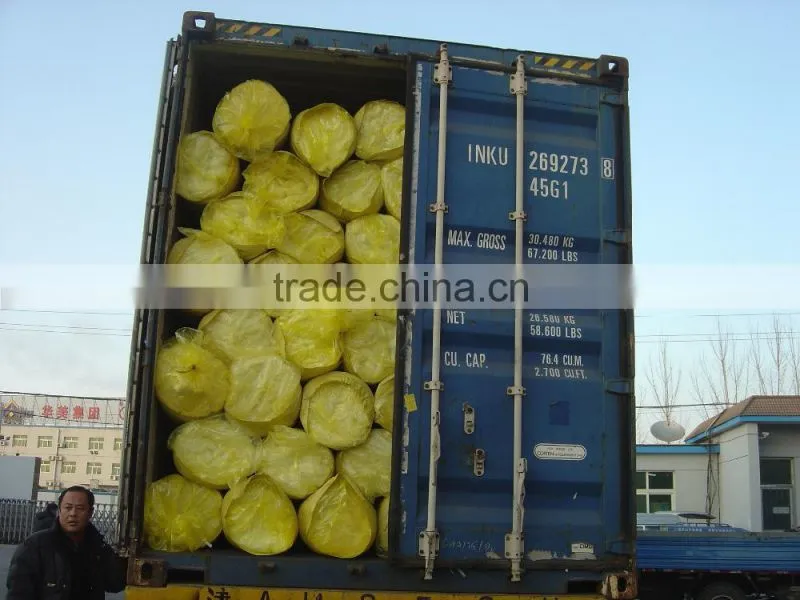 Glass wool insulation/glass wool batts roll/glass wool batts price