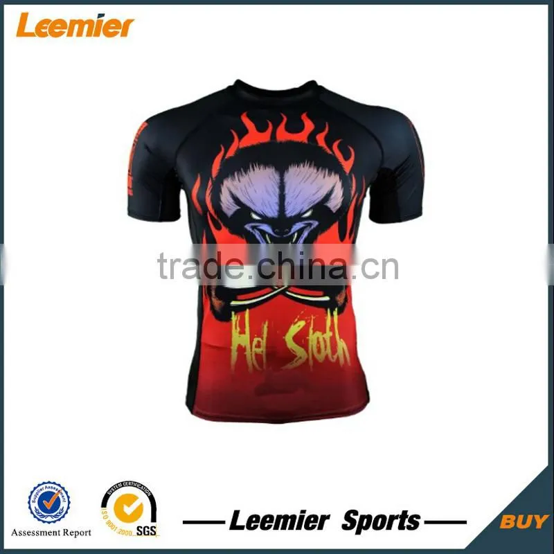 2014 Cheap price hot selling MMA rash guard