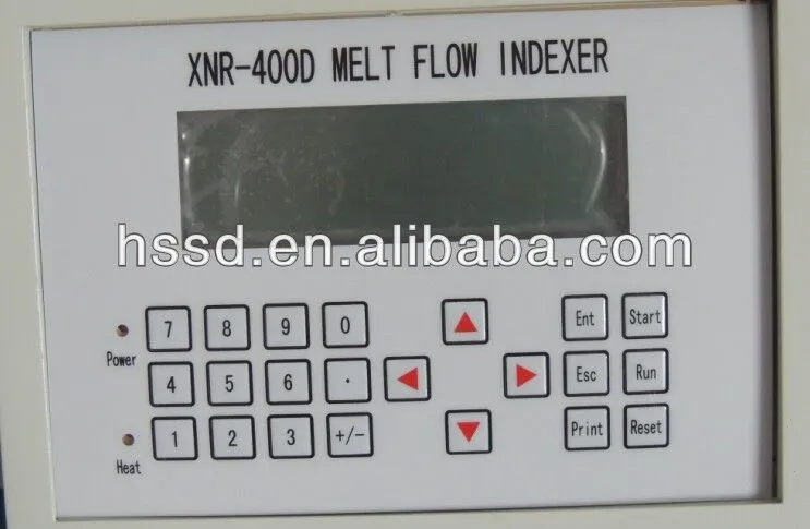 HST Plastic PP PE Material Melt Flow Index Extrusion Plastometer Tester Equipment for Plastic Industry