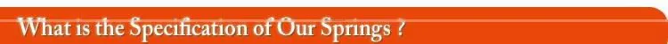Craft Metal Wire Spring Factory