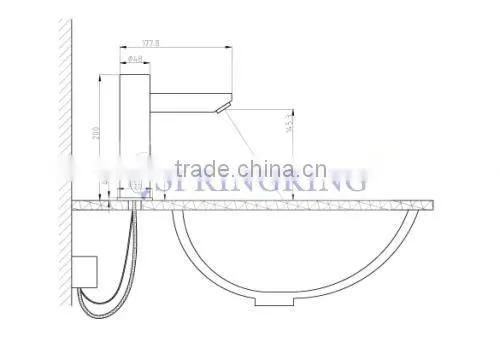 Good Quality Whole Brass Sensor Tap For Wash Basin