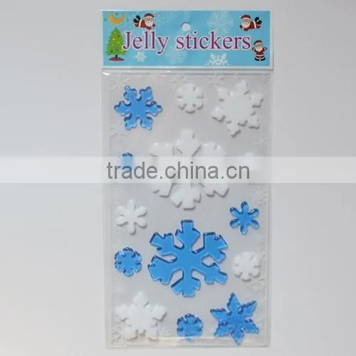 Jelly Gel Stickers, Gel Clings For Window or Cups