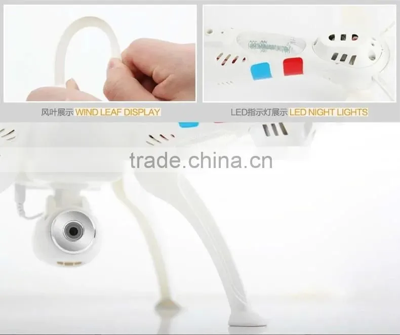 2.4GHz 4ch drone syma x8c rc quadcopter with camera 2015 new product