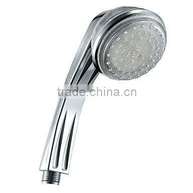 Chrome Plated Rainfall ABS Led Hand Shower