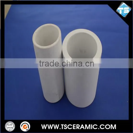wear-resistant ceramic tube for mine and powder plant