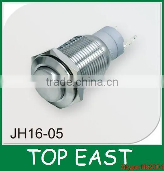 16mm momentary metal pushbutton switch Cheaper price