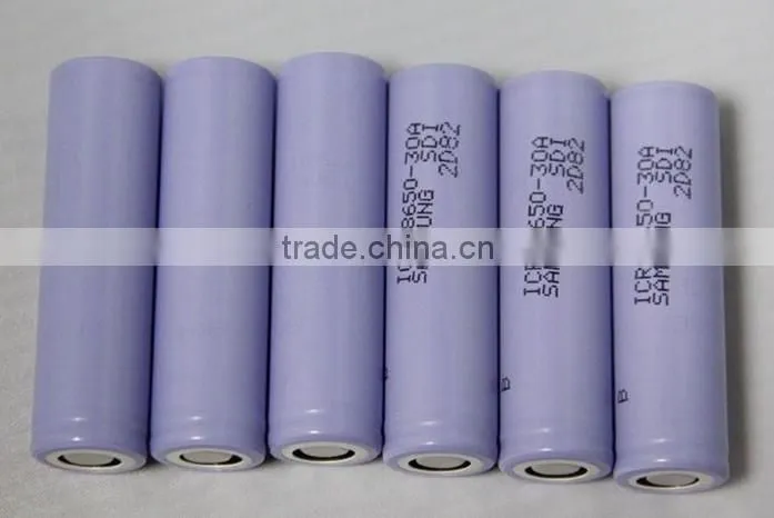 Wholesale Samsung sdi 30A 3000mAh Battery 3.7v / Samsung 18650 Battery 30A
