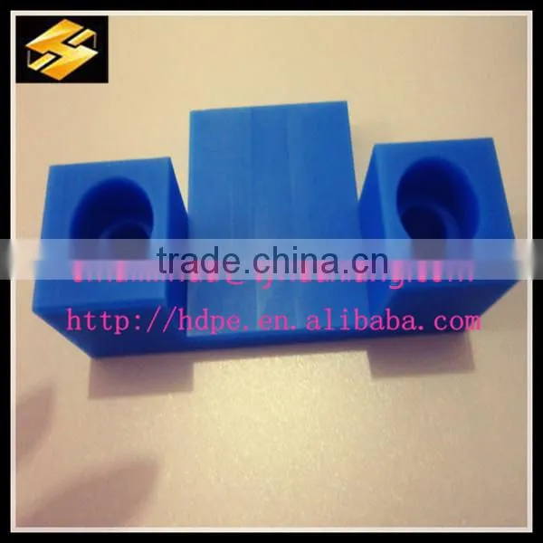 wear resistant self lubricating big UHMW PE plastic gear