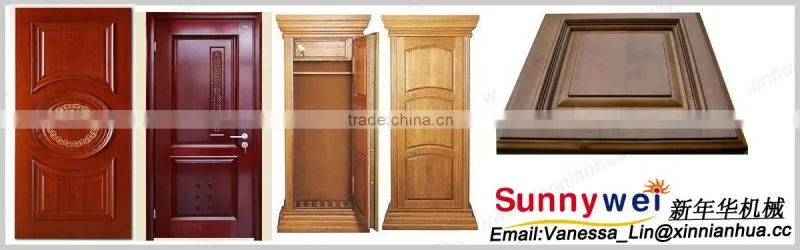 Electric router for wood panel
