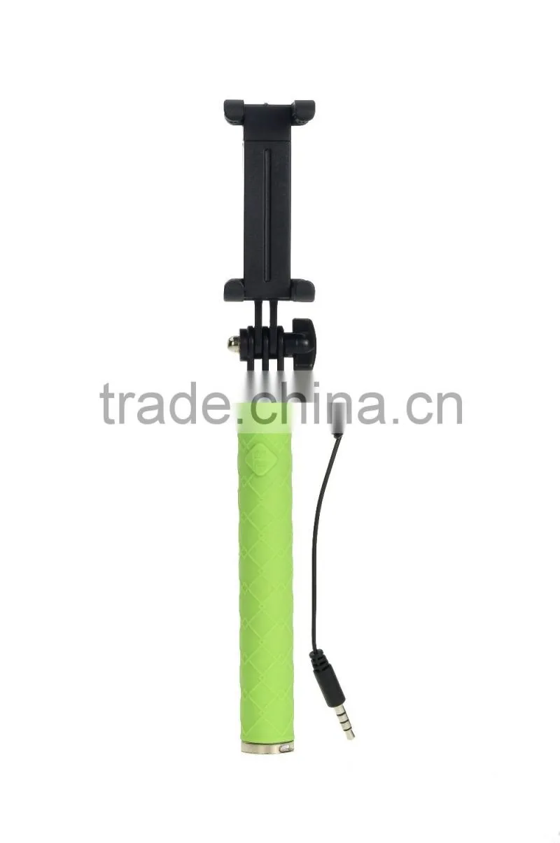 wired selfie stick