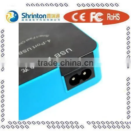 newest for 2015 5V 5A usb with Logo light adapter for android tablet home adapter