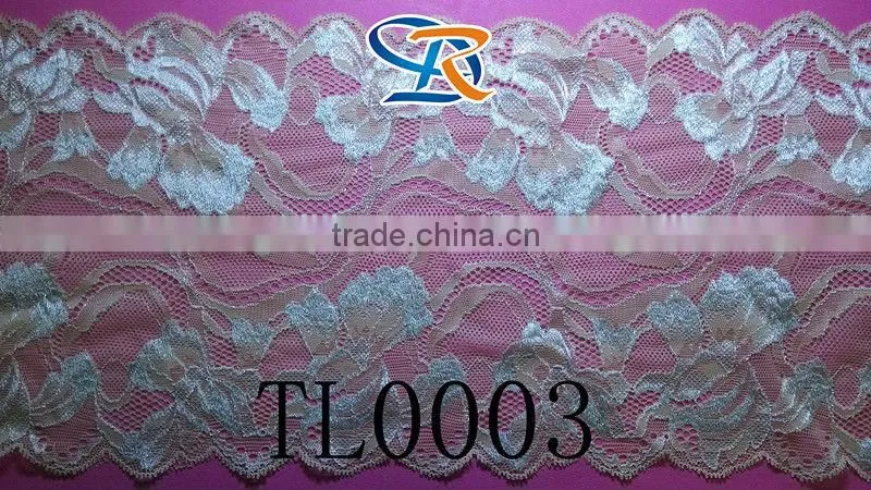 2015 Charming pink garment accessories stretch lace dress