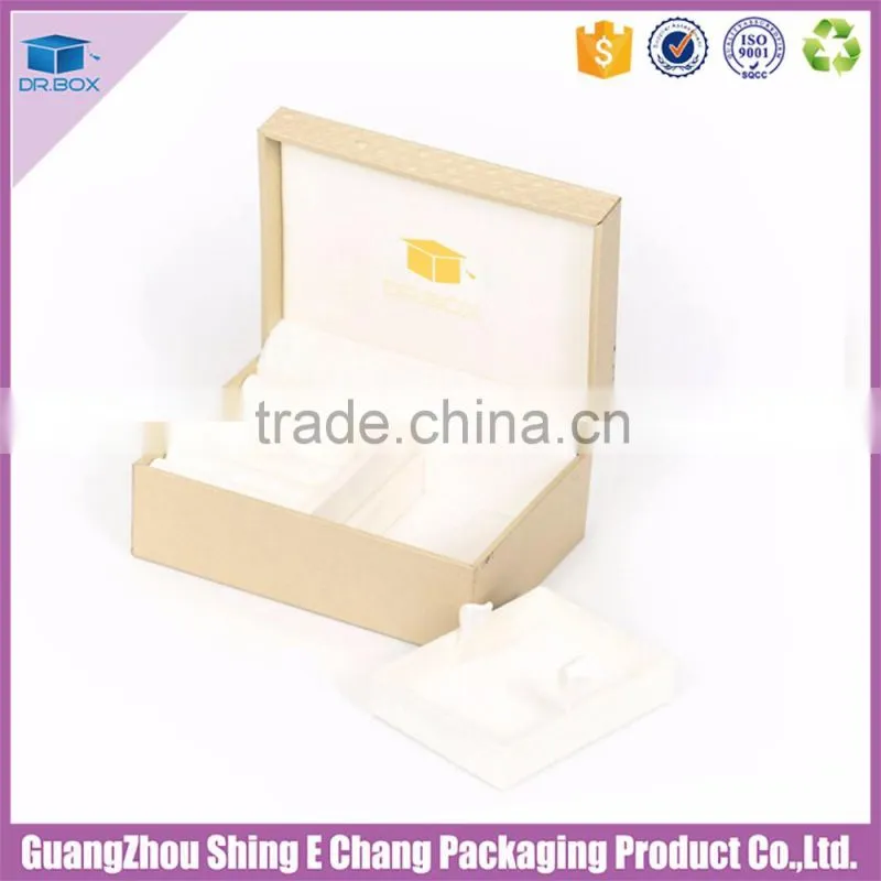 China Suppliers Shapes of packing rectangular hinged jewelry gift packing tin box