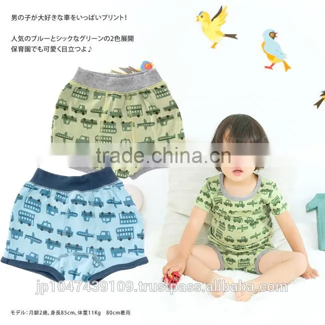 100% cotton underwear infant products high quality boxer pants for baby boys wholesale cute car pattern