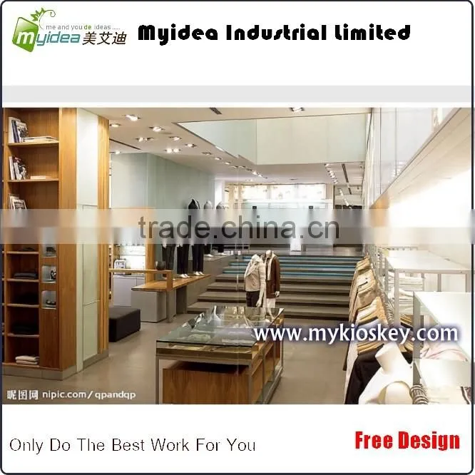 2014 most popular retail clothing store furniture /clothing shop interior design/clothes shop design