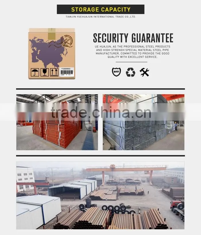 2016 galvanized steel pipes on hot sales