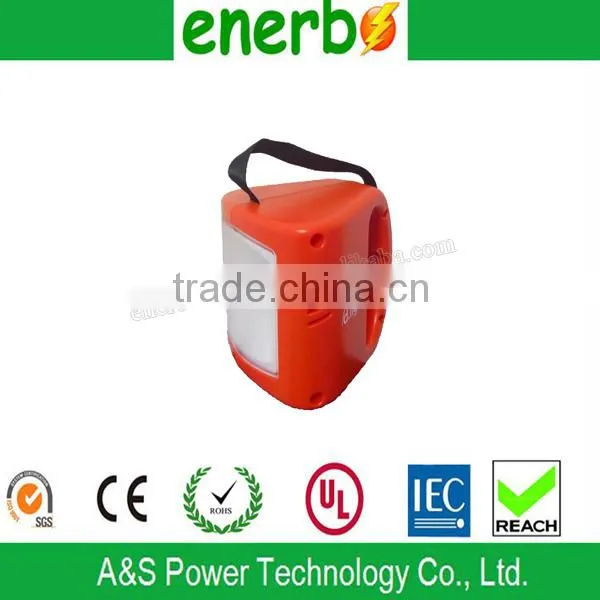 Solar lamps with smart battery indicator