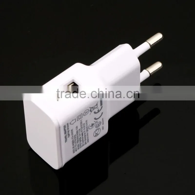EU Plug Wall Charger + USB Data Cable for SamSung Galaxy Note2 II N7100 S4 S3 Wholesale