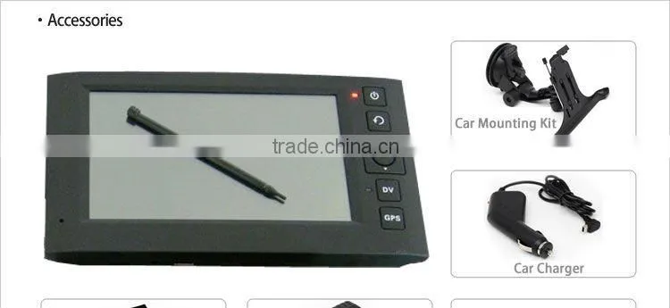 Built in Camera hotselling car DVR for GPS navigation