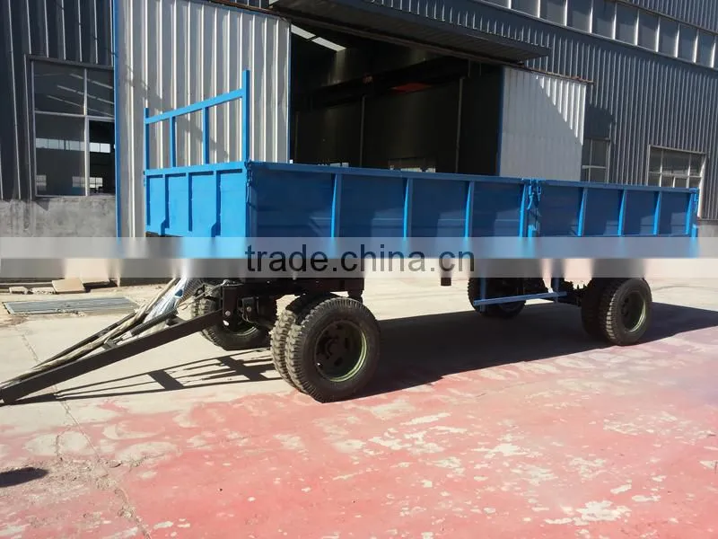 10 ton agricultural tractor hydraulic dump trailer