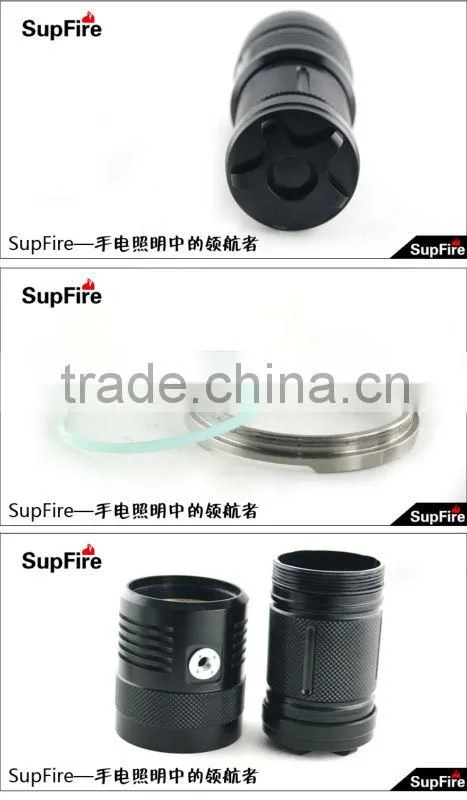 SupFire New upgrade M6 cree xml-t6 flashlight torch