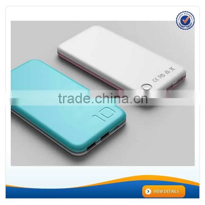 AWC372 Aluminium 5300mAh portable panel slim body power bank power bank for samsung galaxy tab