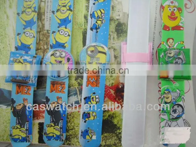 Cute DESPICABLE ME cartoon plastic watch